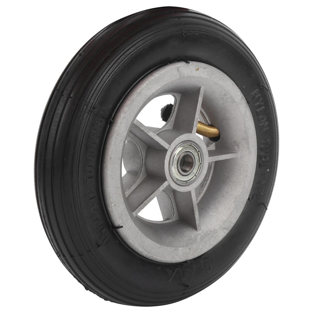 6x1 1 4 6inch Rubber Wheel WearResisting Wheel Electric Scooter Inflation Rubber Tyre