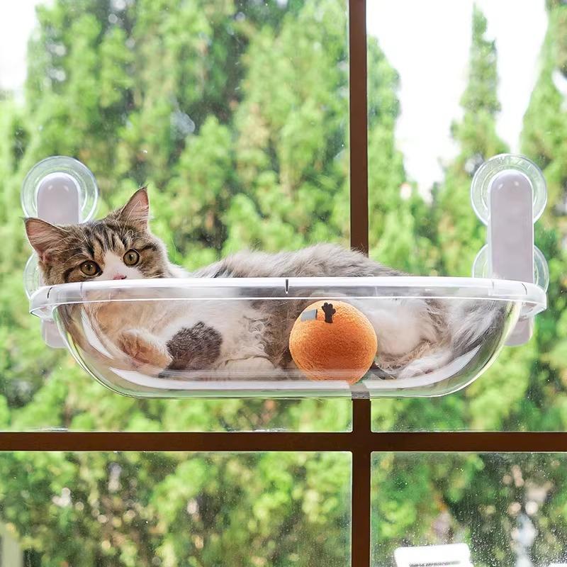 Minimalist Modern Cat Hammock Space Capsule Sunshine Warming Cat Hammock Transparent Pet Products Amaca Per Gatti XY40MDC