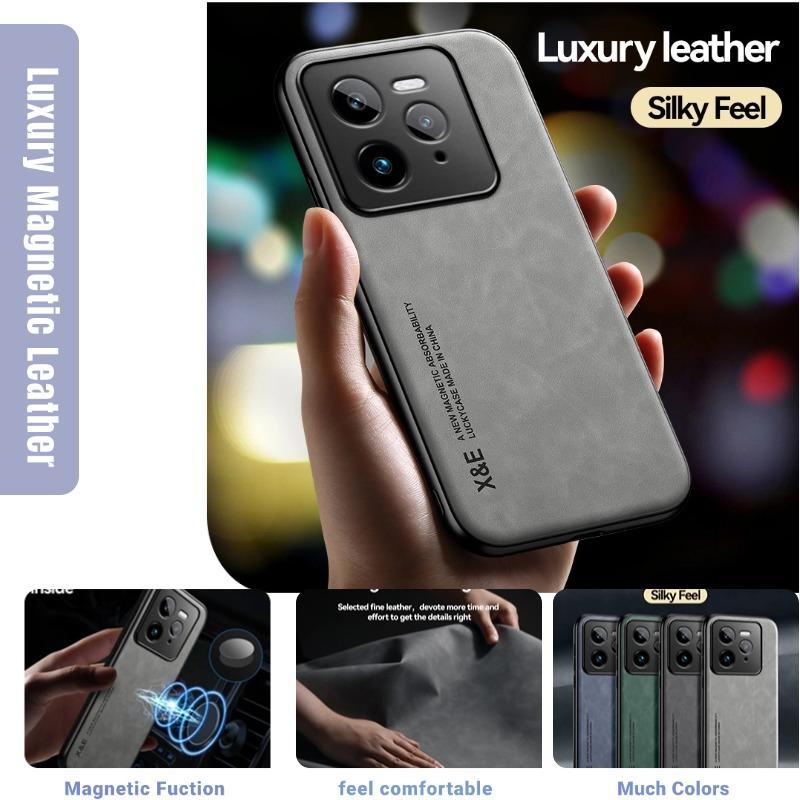 For Realme GT7 Pro Case Luxury Magnetic Leather Phone Cases for Oppo Realmegt7 7pro GT7Pro Silicone Protective Back Coque Fundas