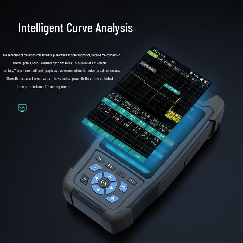 CommKing OTDR Fiber Optic Fault Locator and Tester