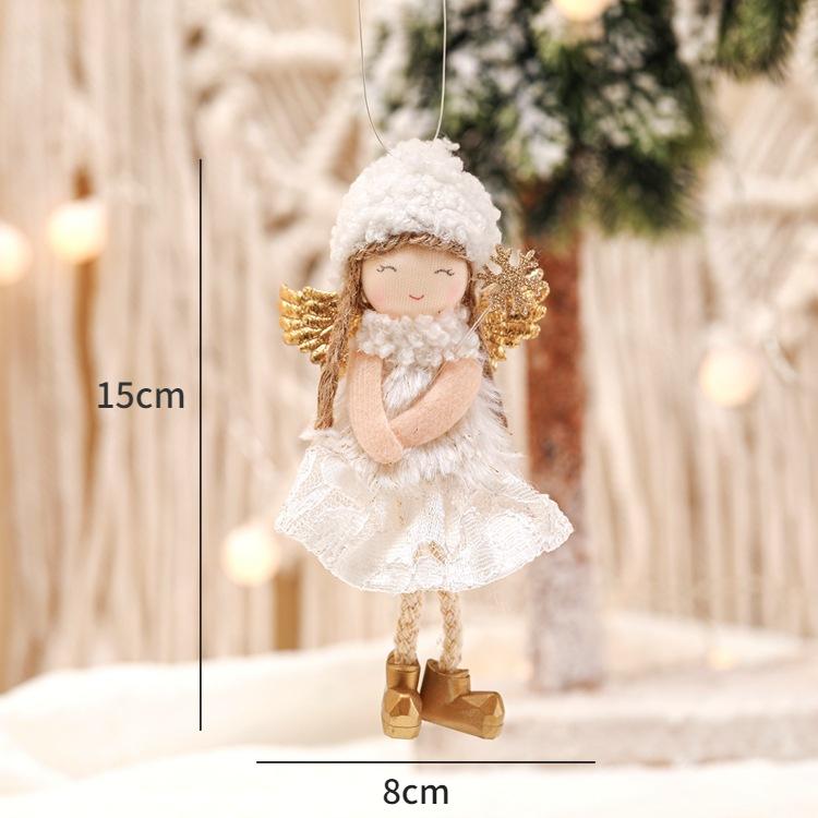 Christmas Angel Doll New Year 2025 Gifts Christmas Decorations for Home Navidad 2025 Natal Xmas Tree Pendant Ornaments Noel Deco