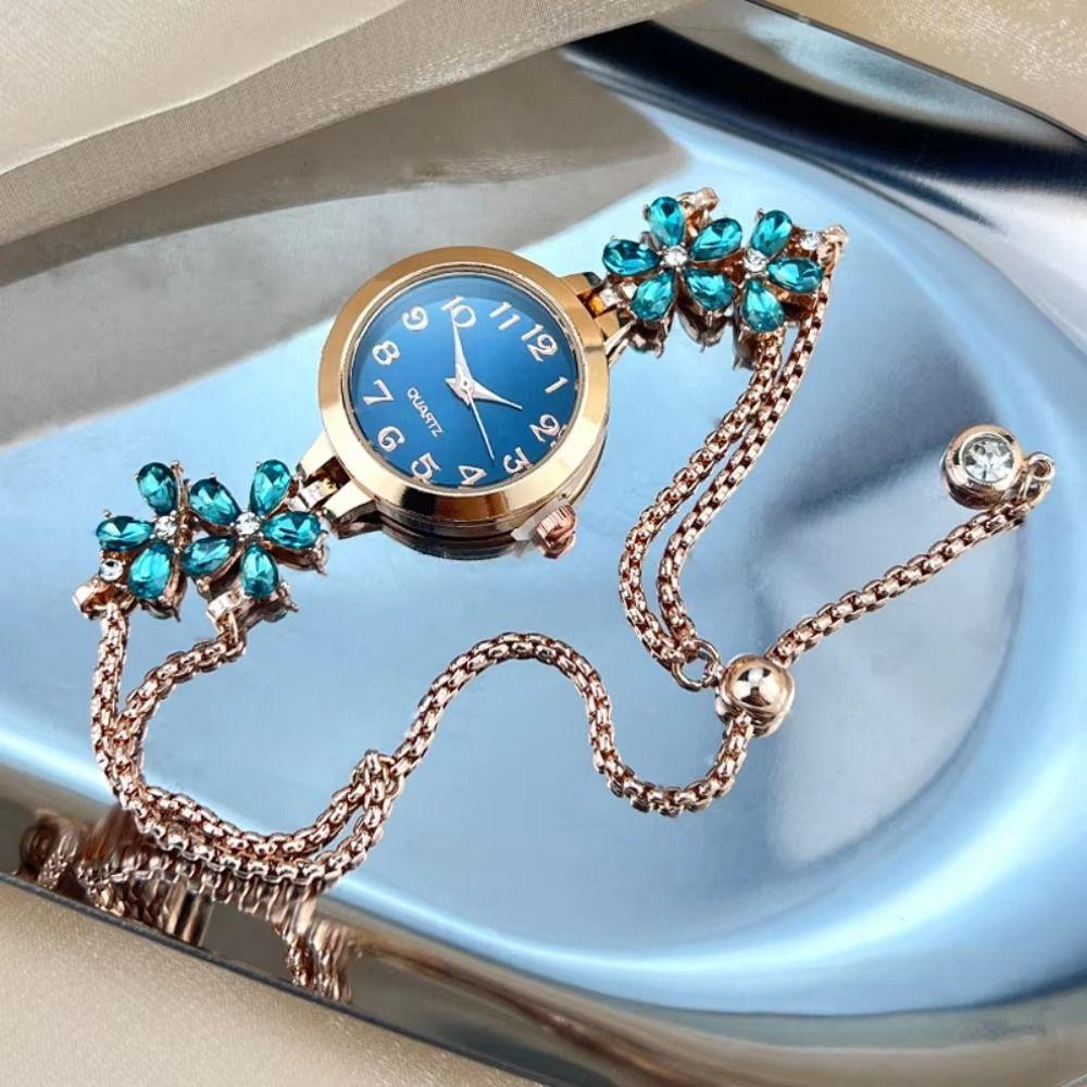 Vintage Women's Bracelet Watch Exquisite Vintage Female Clock Women's Wrist Watch Daily Use