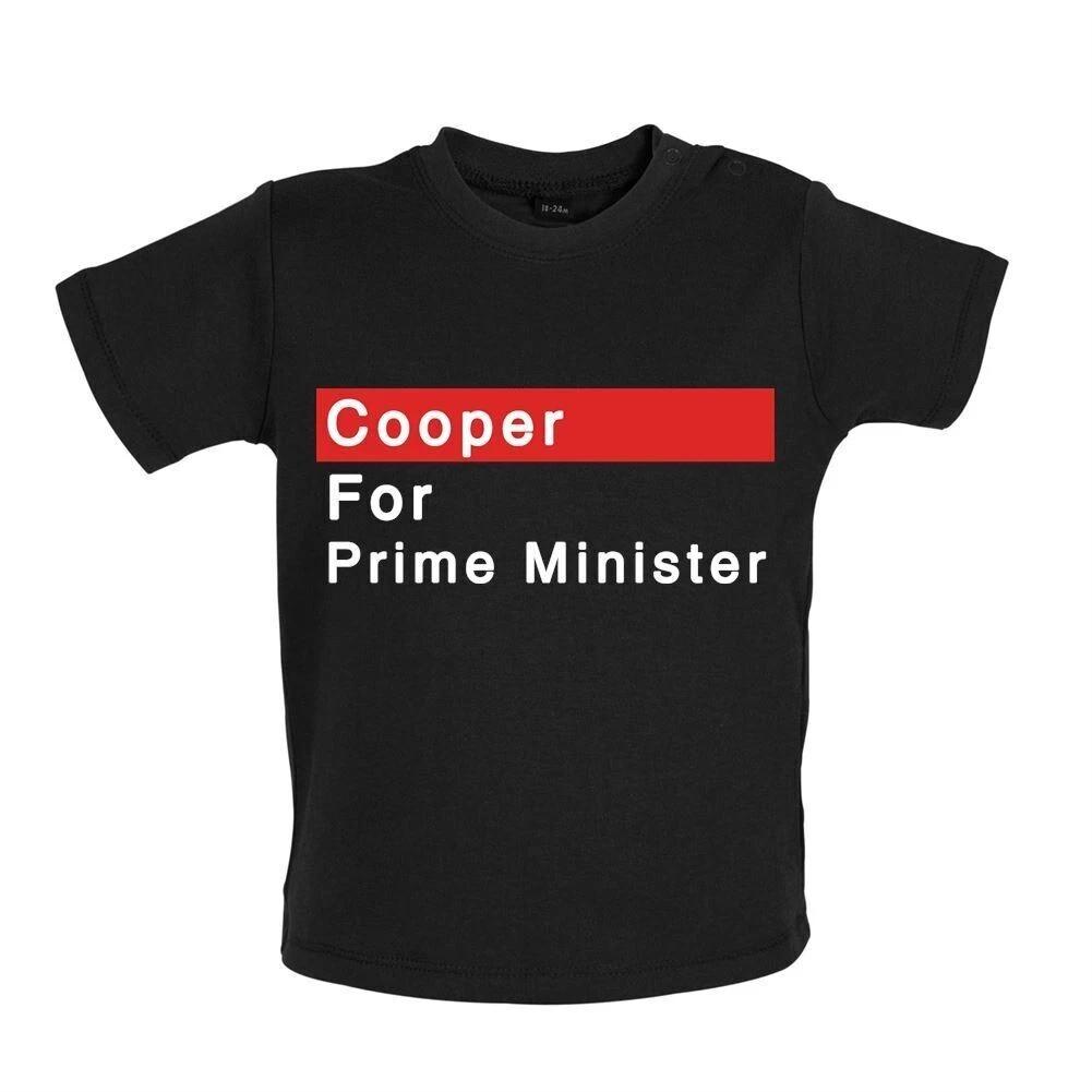 Cooper for Prime Minister - Baby Kids T-Shirt / Body- Yvette political work 130