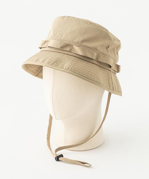 Waildeubeuligseu Rs Jungle Bucket Hat (Beige)