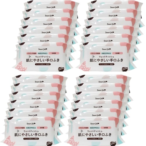 

Bulk Purchase: Iris Plaza Hand and Moisture Wipes, Made in Japan, 99% Moisture, Moisturizing Ingredients, 80 Sheets x 24 Packs (1920 Sheets)