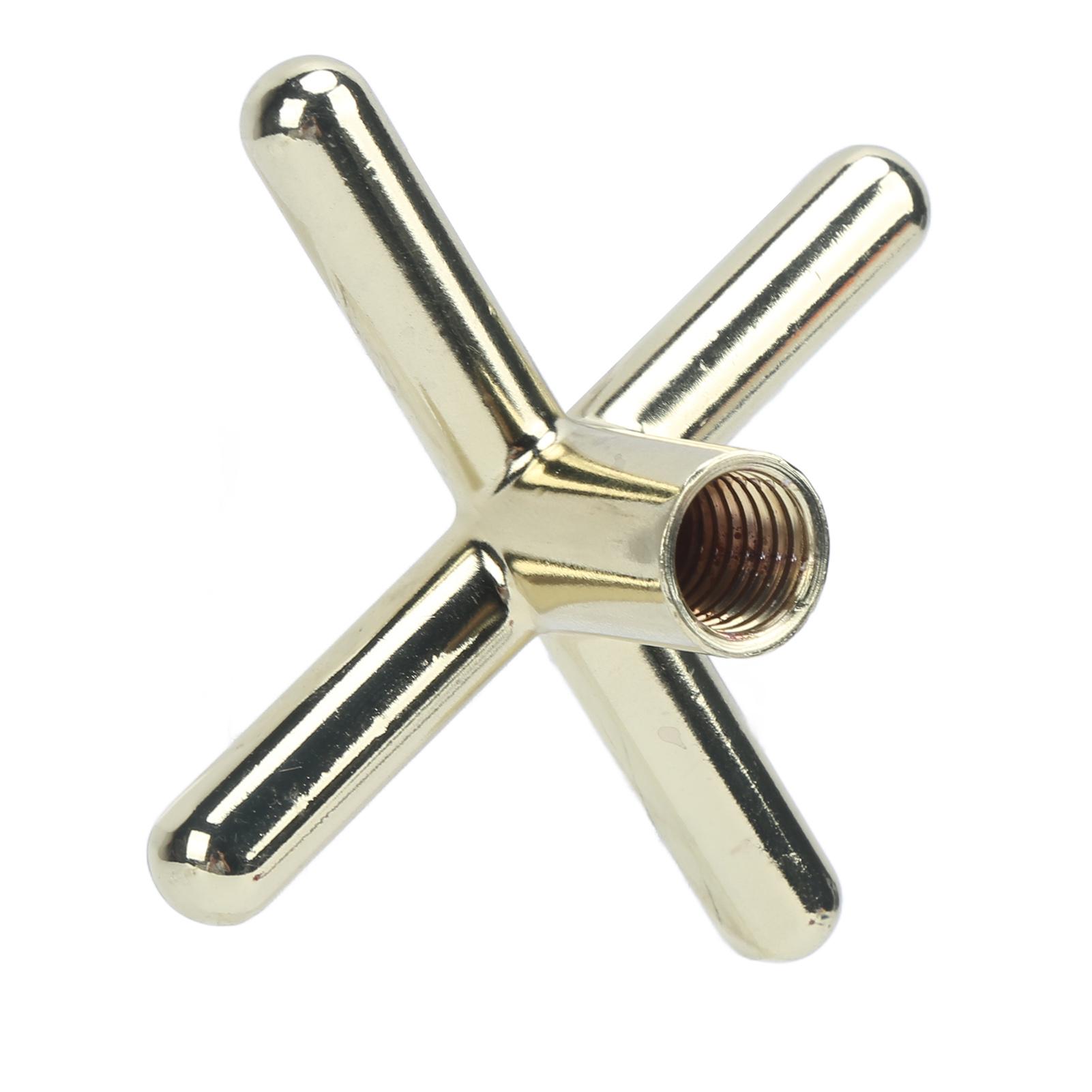 

Имитация меди Крест Прочный и долговечный Крестообразная вилка для бильярдных киев для бильярдных стоек