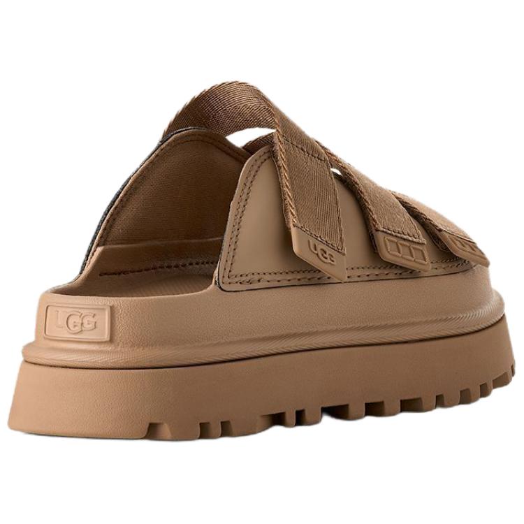 UGG Goldenglow Slide Minimalist Fashion EVA Anti-Wear Slide Sandals Women Sandals Deep-Sand 1167430-DND