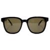 GUCCI Classic Webbing Trendy Cat-Eye Sunglasses Black/Green Red Leg Plate Frame Square Sunglasses Unisex Couple Style