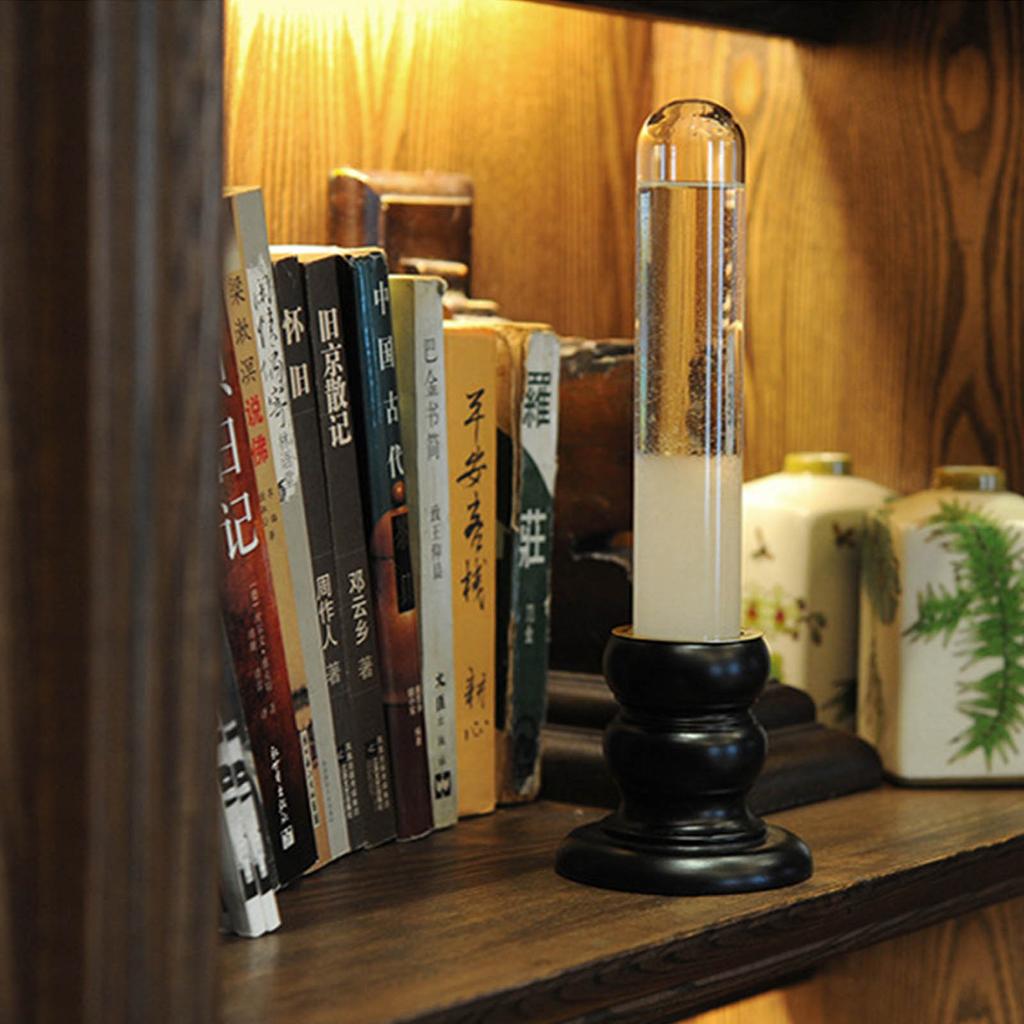 Praktische Wettervorhersage-Flasche, Sturmflasche aus Glas, Kerzenhalter, Dekoration für Zuhause, Büro, Geburtstag, Valentinstag, Geschenke