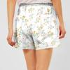 Damen Casual Sommer Elastische Strandshorts Print Casual Shorts