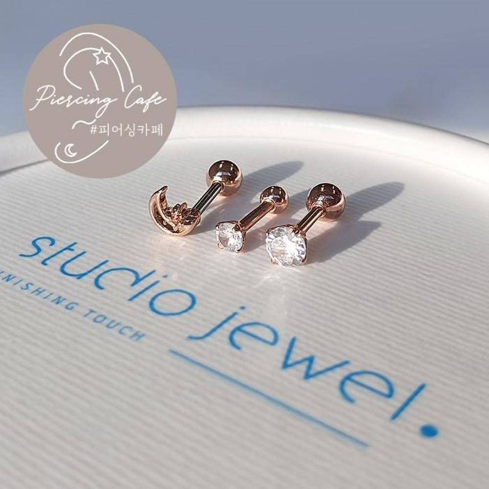 

1+1+1 Crescent Cubic Piercing 3-Piece Set (S6352596)