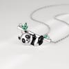 Red Panda Necklace - Women's European & American Trendy Cute Animal Design