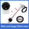100mm-500mm Car Water Level Gauge Sensor+Water Level Indicator 7 Colors 0-190ohm Water Level Meter Digital Pointer Gauge