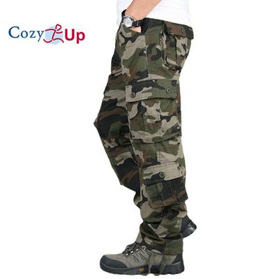 Macacão Tático Camuflado Masculino Cozy Up Algodão de Alta Qualidade Calças Multibolsos Calças de Treino Esportivo Casual para Trabalho