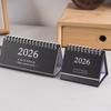 Coil Mini Calendar Desktop Decoration English Calendar Simple Daily Planner  Gifts