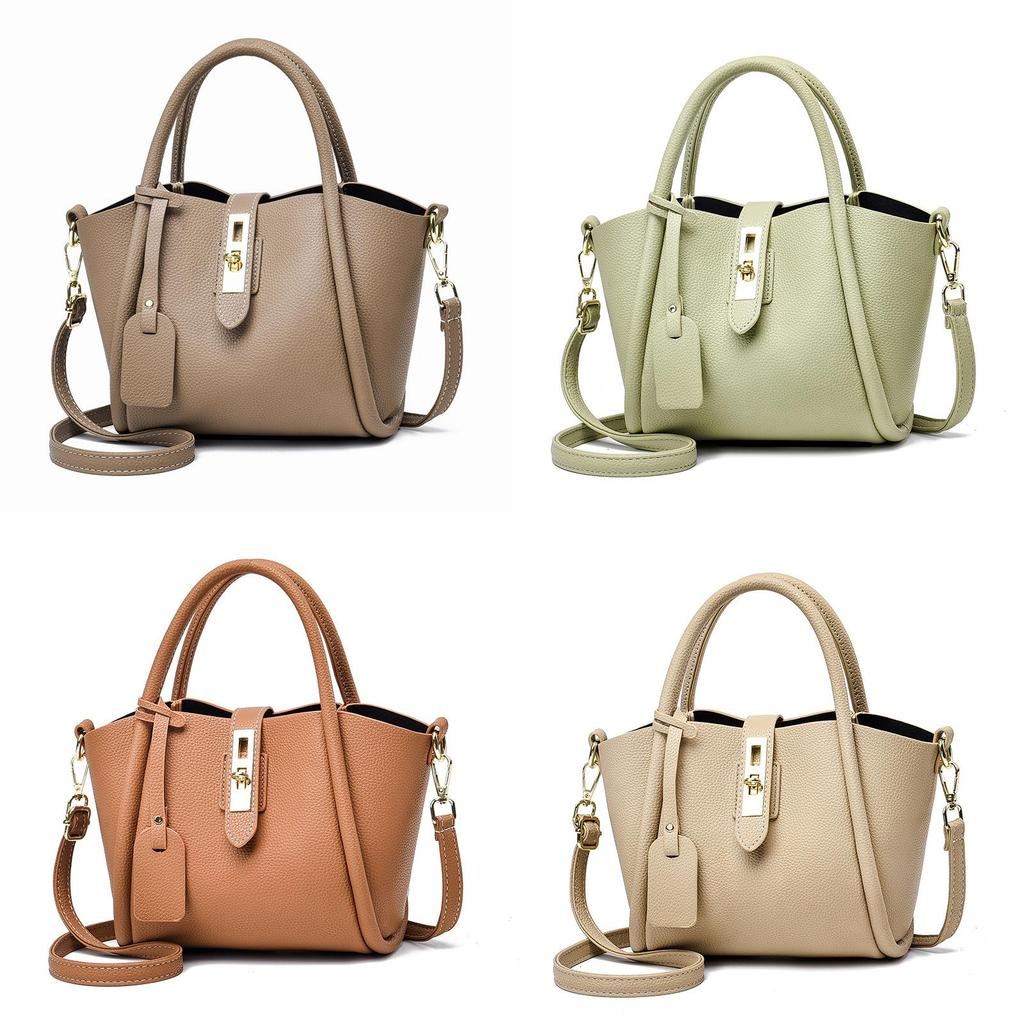 2023 New High-end Fashionable Woven Basket Handbag Shoulder Bag For Women Deep Khaki