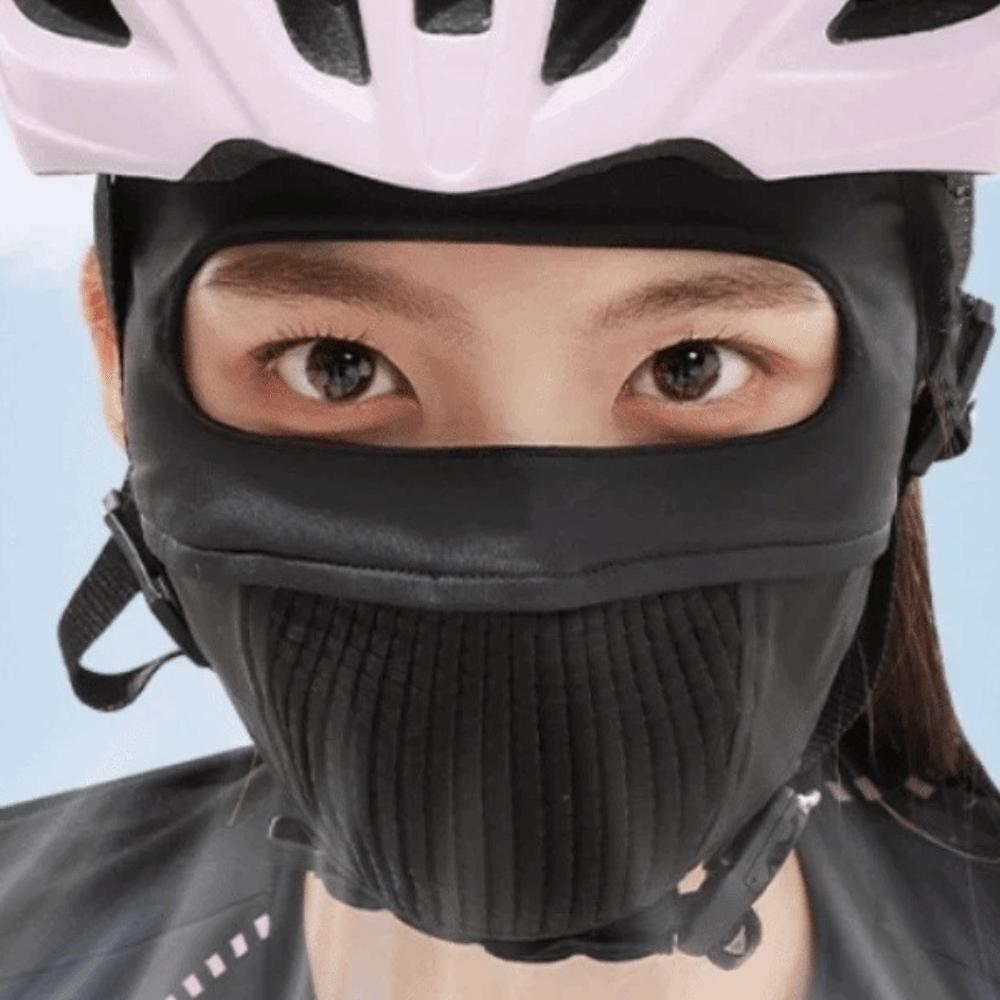 

Portable UV Face Mask Washable Wind Shield Mask Versatile Usage Sunscreen Mask Outdoors чёрный