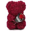 Rose Teddy Bear Mom Girlfriend Birthday Gifts Women Rose Teddy Bear Artificial Flower Anniversary Valentines Day Birthday Gift