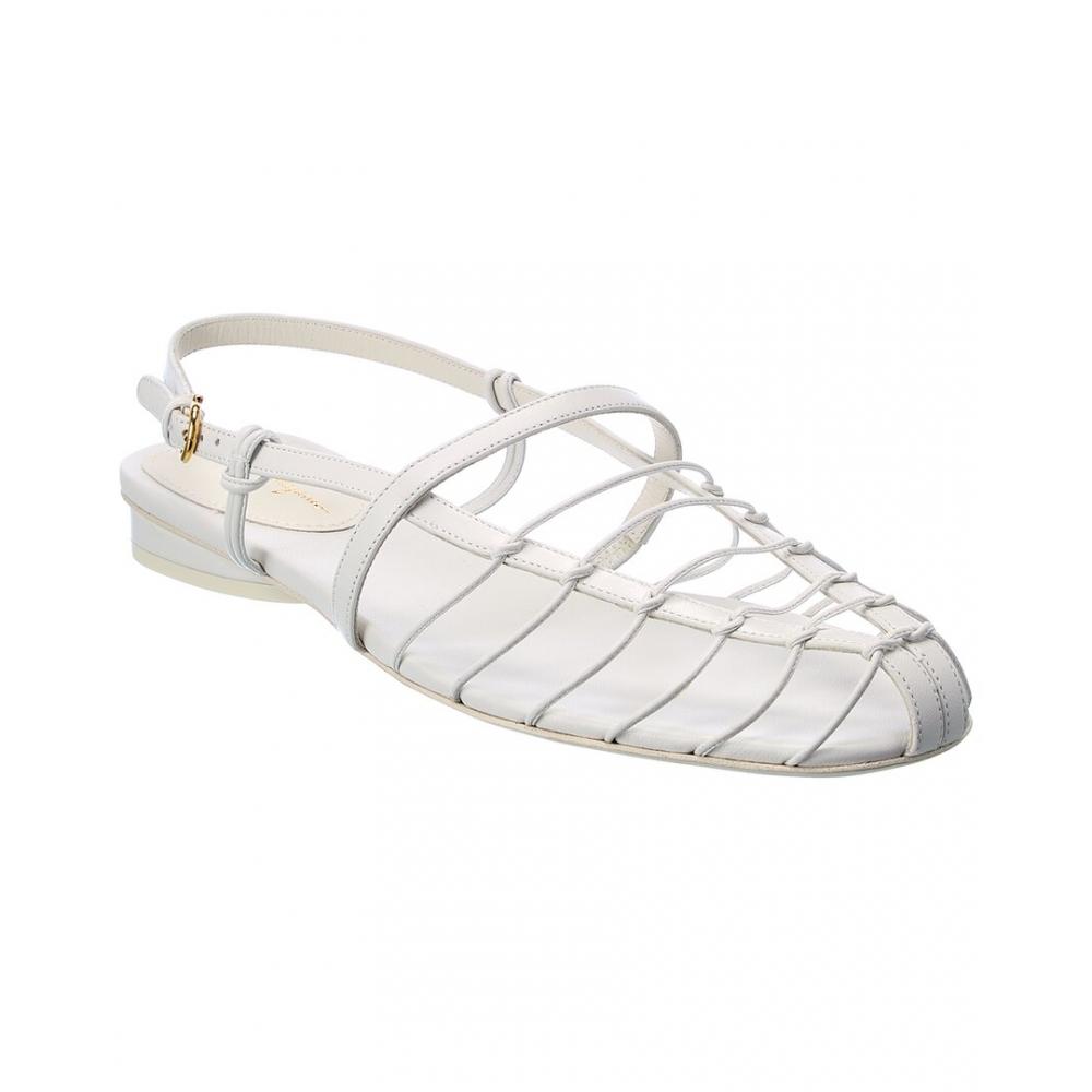 

Кожаные сандалии Salvatore Ferragamo Ferragamo Shay белый