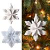 Flexible Silicone Snowflake Mold Set For Seasonal Baking And Decorative Craft Handmade Gifts Making Mould