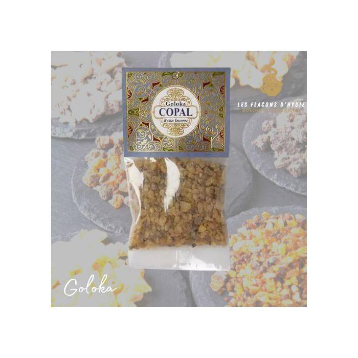 Bougeoir - Photophore - Bougie - Senteur &gt; Encens - Encens Goloka Copal Résine 30 grammes - - Goloka