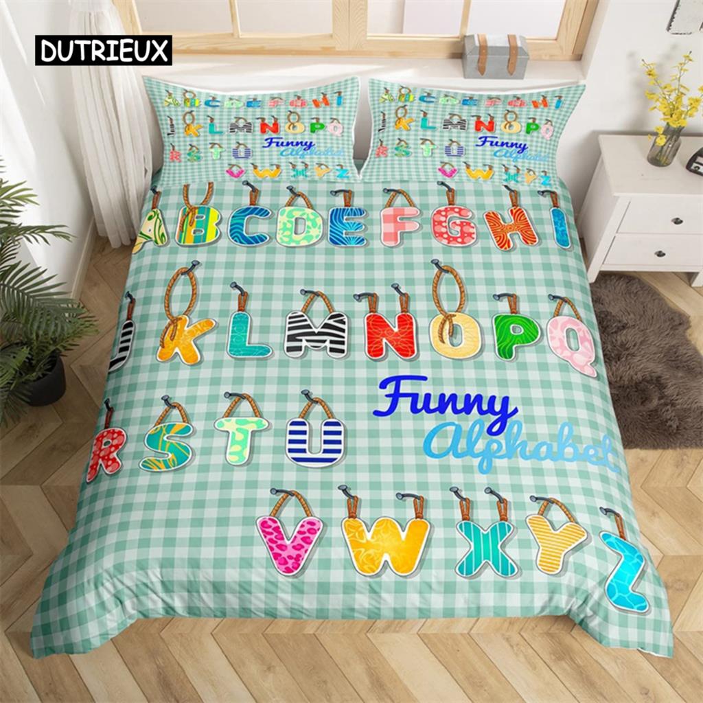 Cartoon Animal Duvet Cover Twin King Cute Cat Bedding Set Microfiber Paw Butterfly Floral Comforter Cover For Kids Girl Bedroom