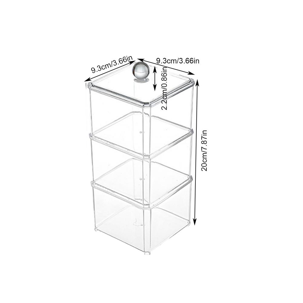 Transparente Glas Make-Up Pinsel Lagerung Box Gold Kosmetik Container Ring Bleistift Lippenstift Make-Up Pinsel Veranstalter