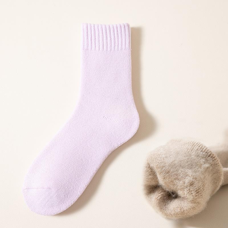 Woolen Socks for Men and Women In Winter, Thickened and Fleece for Warmth