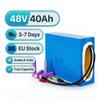48V Baterie pro elektrokolo 40Ah Lithium-iontový bateriový pack s 60A BMS Náhradní baterie pro skútr, motokáru & DIY E-kolo 100W-2184W