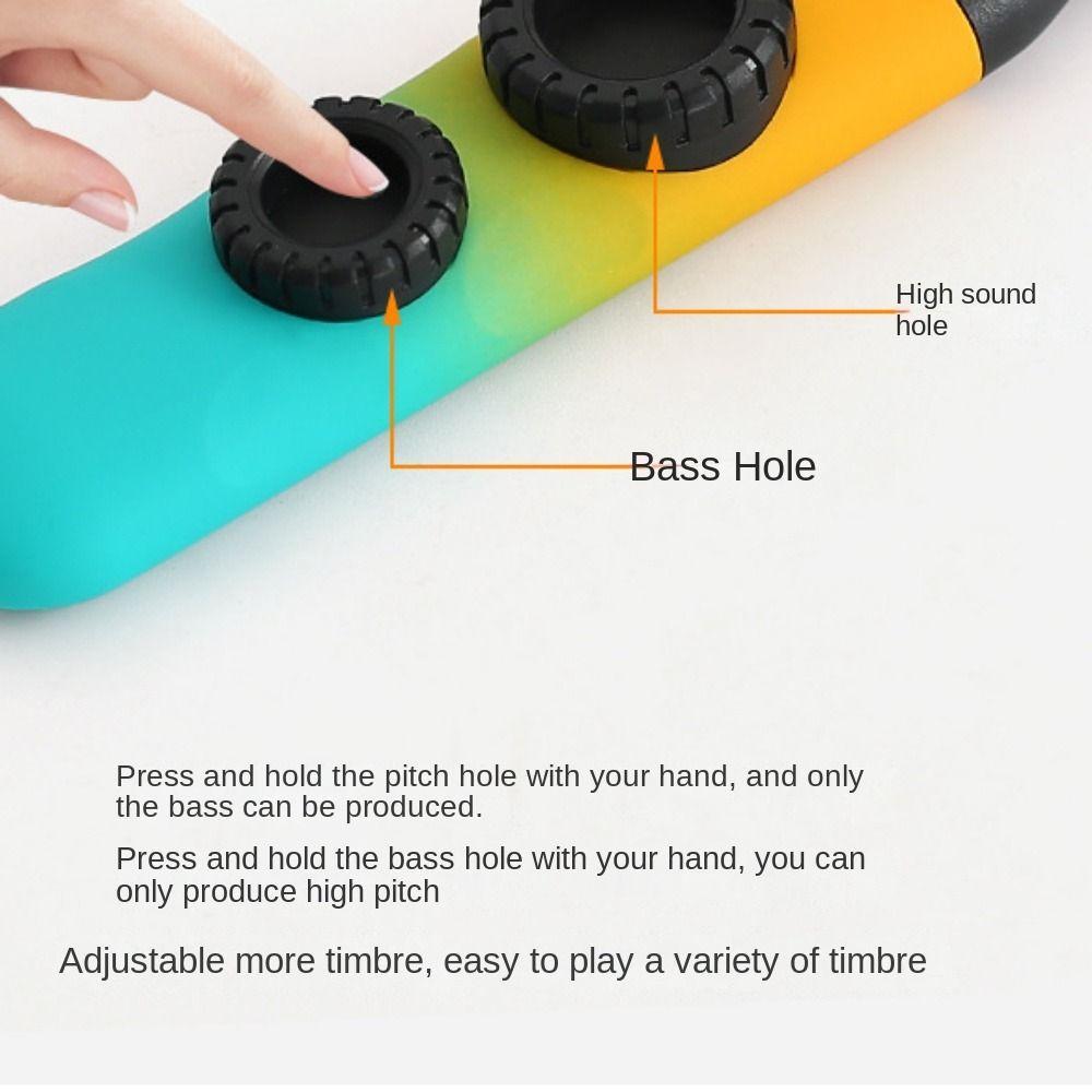 Learn Easily Colored Kazoos Double Film ABS Kazoo Instrument Kazoo Instrument  Music Lover