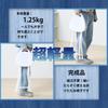 VECELO Folding Pipe Chairs of Fully 45cm 100kg Weight White Chairs, (Set 2), Foldable, Lightweight, Slim, Portable, Assembled, High, Capacity,