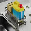 1 Set Sink Drain Rack  ABS Plastic Sponge Holder Faucet Storage Soap Drainer Towel Rack Shelf Organizer Kitchen Accessories