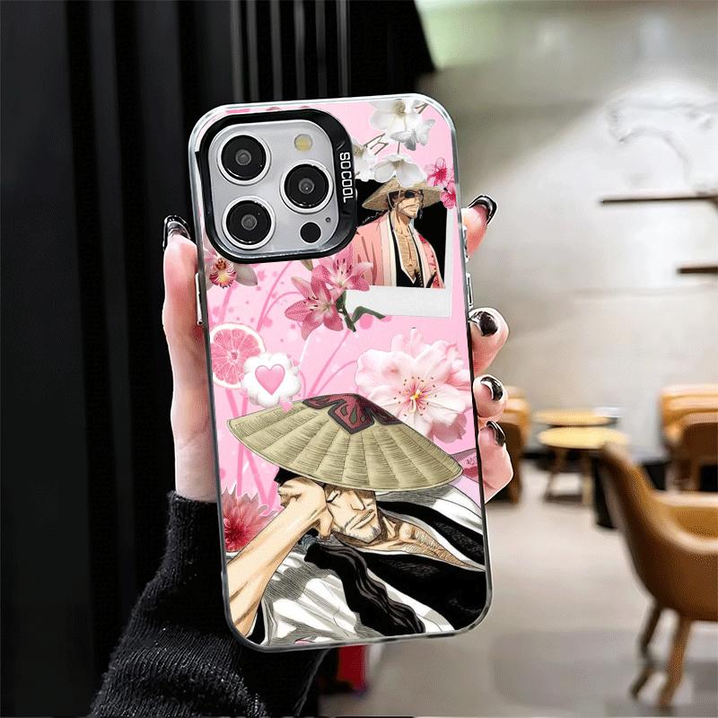 Bleach Kyoraku Shunsui Shockproof Phone Case for iPhone 17 Air 16 16E 15 Pro Max 14 Plus 13 Mini 12 Back Cover Anti Fall Fundas