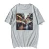 Funny Cat Stealing Fish Print Tshirts Unisex Women Clothing Vintage Casual Oversized High Quality T Shirt Short Sleeves Summer Tee