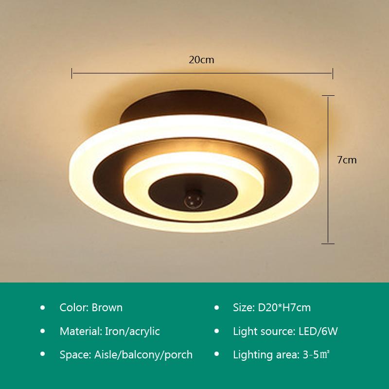 Modern LED Ceiling Lamp For Dining Living Room Bedroom Kitchen  Aisle Corridor Stairs Entrance Minimalist Style Home Decor Light