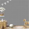 Geometric rhombus wallpaper gray and graphite 50x1000