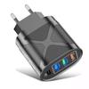 Multi-Port Charger with 3 USB + PD Fast Charging (US/EU/UK Standard)