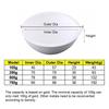 1Pcs High Temperature Quartz Dish Bowl Gold Silver Metal Copper Cast White Silica Melting Crucible 100-750g