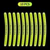 AZP2  Luminous Car Wheel Hub Stickers High Reflective Stripe Tape for Mercedes Benz W203 W204 W205 W206 W212 W213 W222 W223 E300 C200
