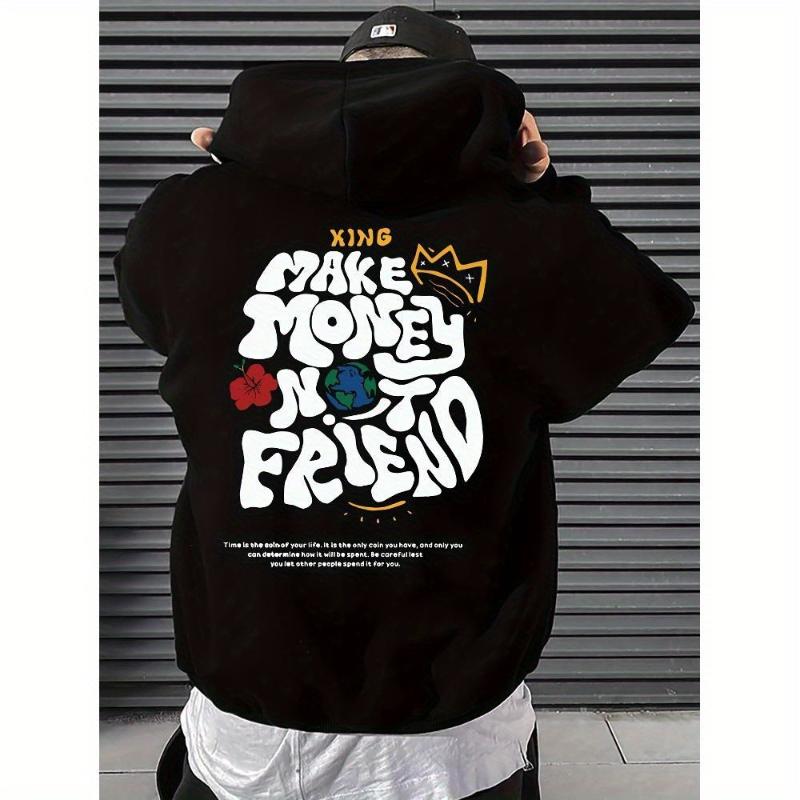 Использование и долговечность, Универсальный и прочный, Мужская толстовка с капюшоном S