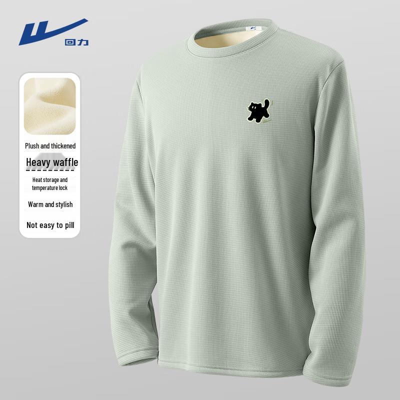 

Warrior Unisex Waffle Knit Fleece-Lined Long-Sleeve T-shirt 2XL