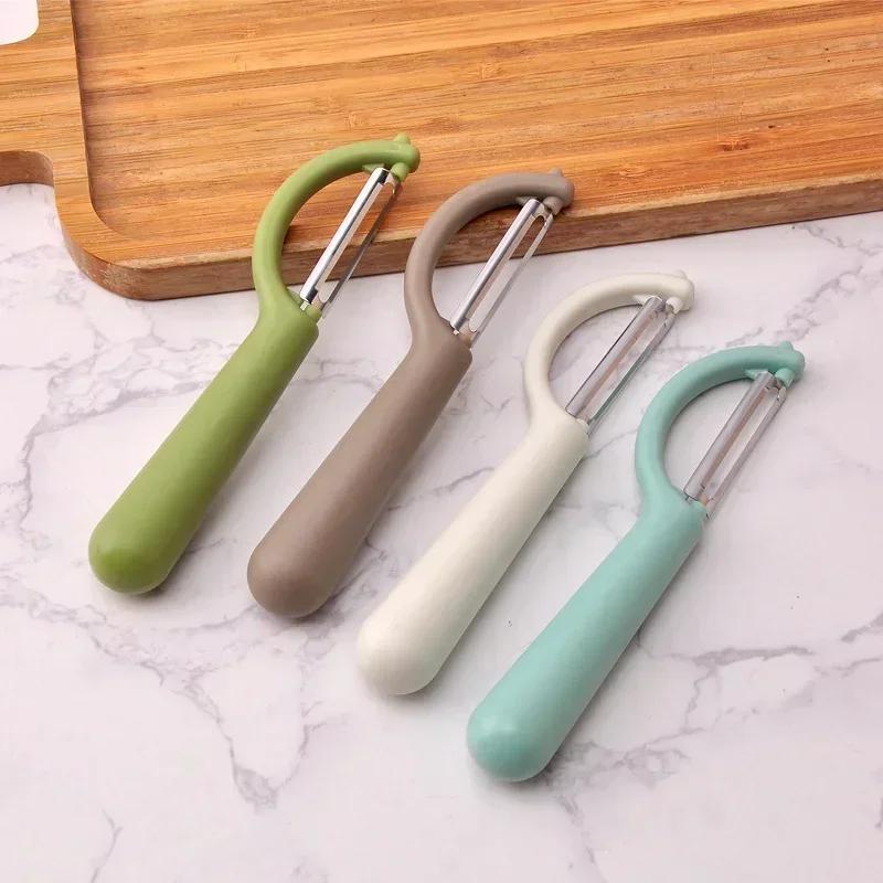 1 Pc Stainless Steel Fruit Vegetable Peeler Potatoes Peelers Carrot Peeling Tool Fruit Scraper Kitchen Gadget Accessories