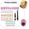 High Quality Industrial Welding Torch Accessories Accessories Collets For Synopsis WP-17/18/26 Gas Lens Glass Set