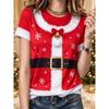 Summer Fashion Comfortable Loose Round Neck Short Sleeve Large Size T-shirt Abstract Style Role Playing 3d Pattern Women's Casual Sports T-shirt