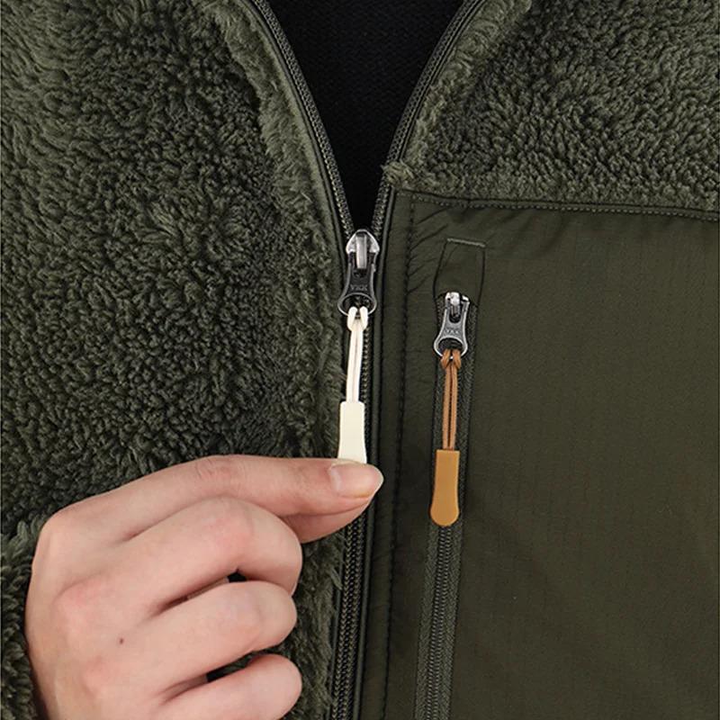 10/50pcs Zipper Pull Puller End Fit Rope Tag Replament Clip Broken Buckle Fixer Zip Cord Tab Travel Bag Suitcase Tent