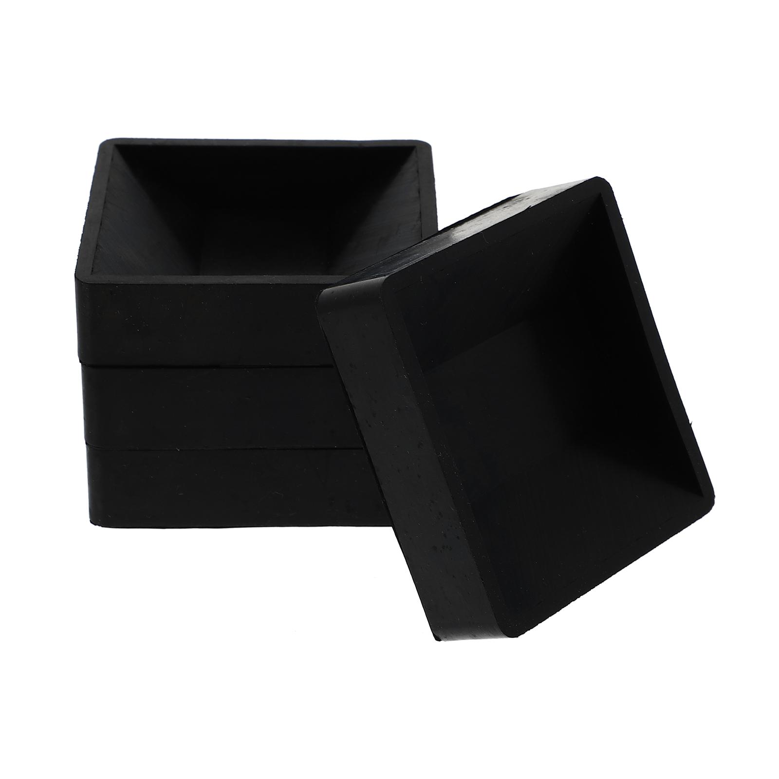 Накладка для фиксации колес Мебельная нескользящая подкладка Противоскользящая подушка Ножка дивана Резиновая ножка стола Нескользящие накладки чёрный