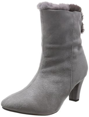 Stiefel 185V61061 Graues Wildleder cm 2E [Vanity Beauty] 24,5