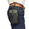 Kawasumi Manufacturing Multifunctional Work Pouch with 2-Way Belt Loop and Carabiner, WK-03KH, Khaki