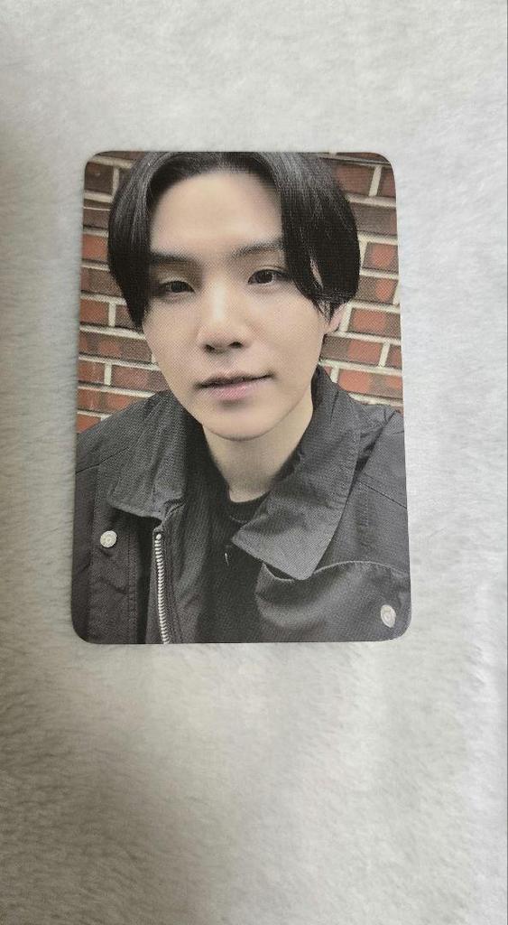 [USED] BTS suga D DAY record analog version trading card