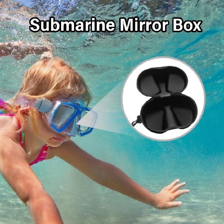 Diving Glasses Case Glasses Protective Container Case Swimming Eyeglasses Carrying Case Swimming Glasses Storage Box